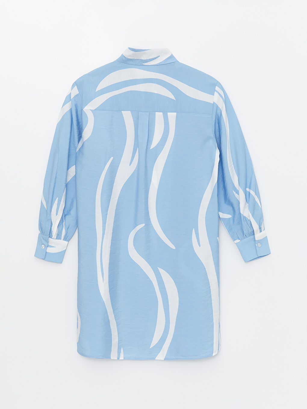 Patterned Women's Shirt Tunic -S4GY24Z8-LQQ