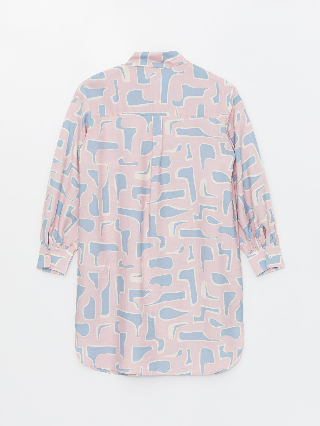 Patterned Women's Shirt Tunic-6