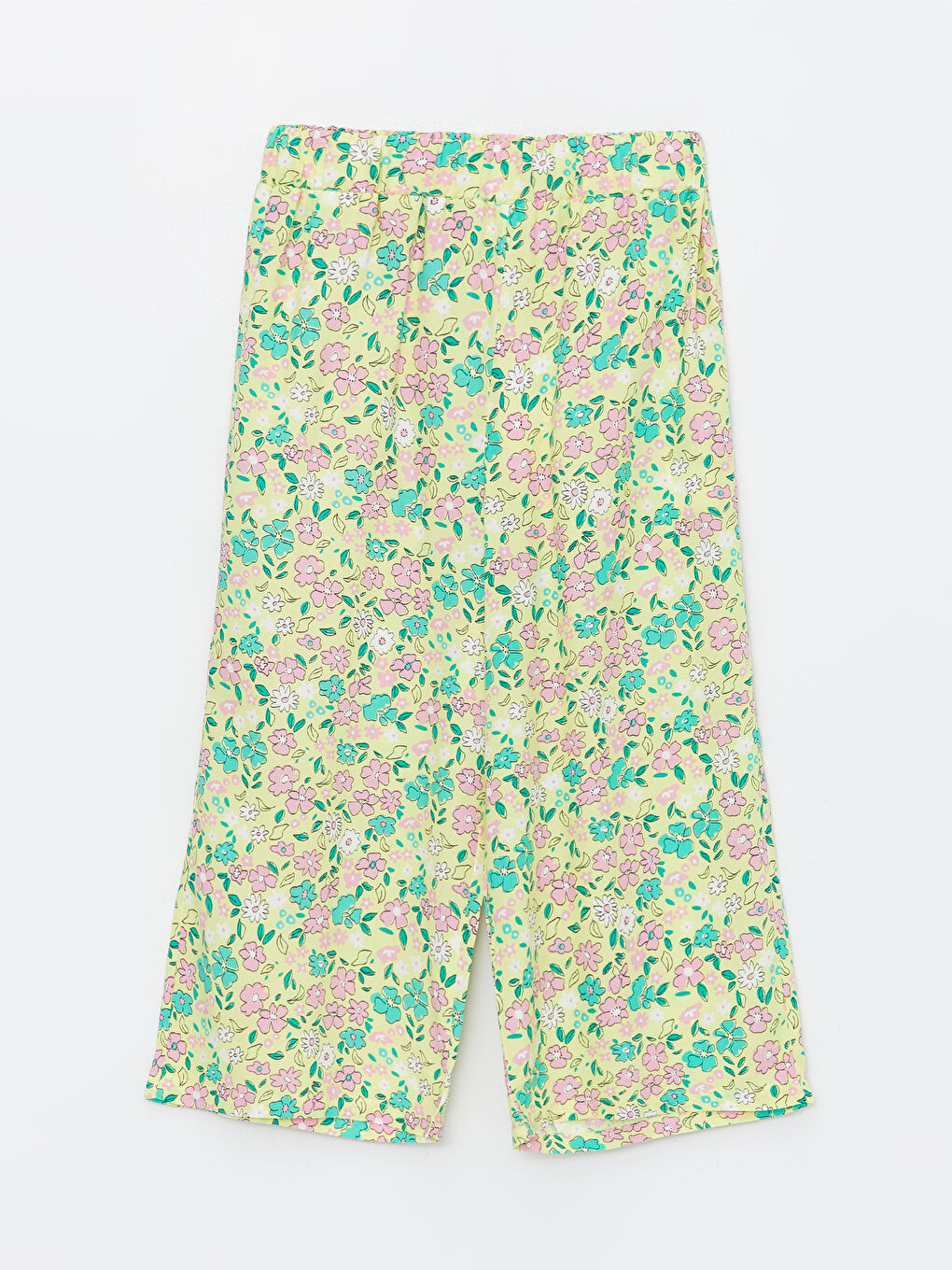 Girl's Capri with Elastic Waist Pattern -S4H101Z4-LUG