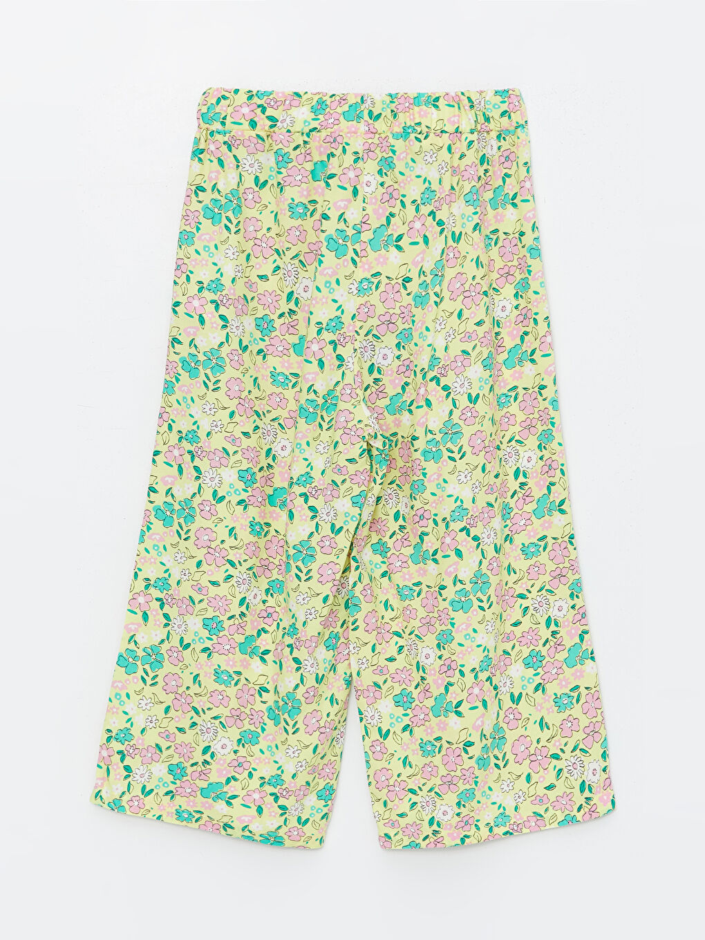 Girl's Capri with Elastic Waist Pattern -S4H101Z4-LUG