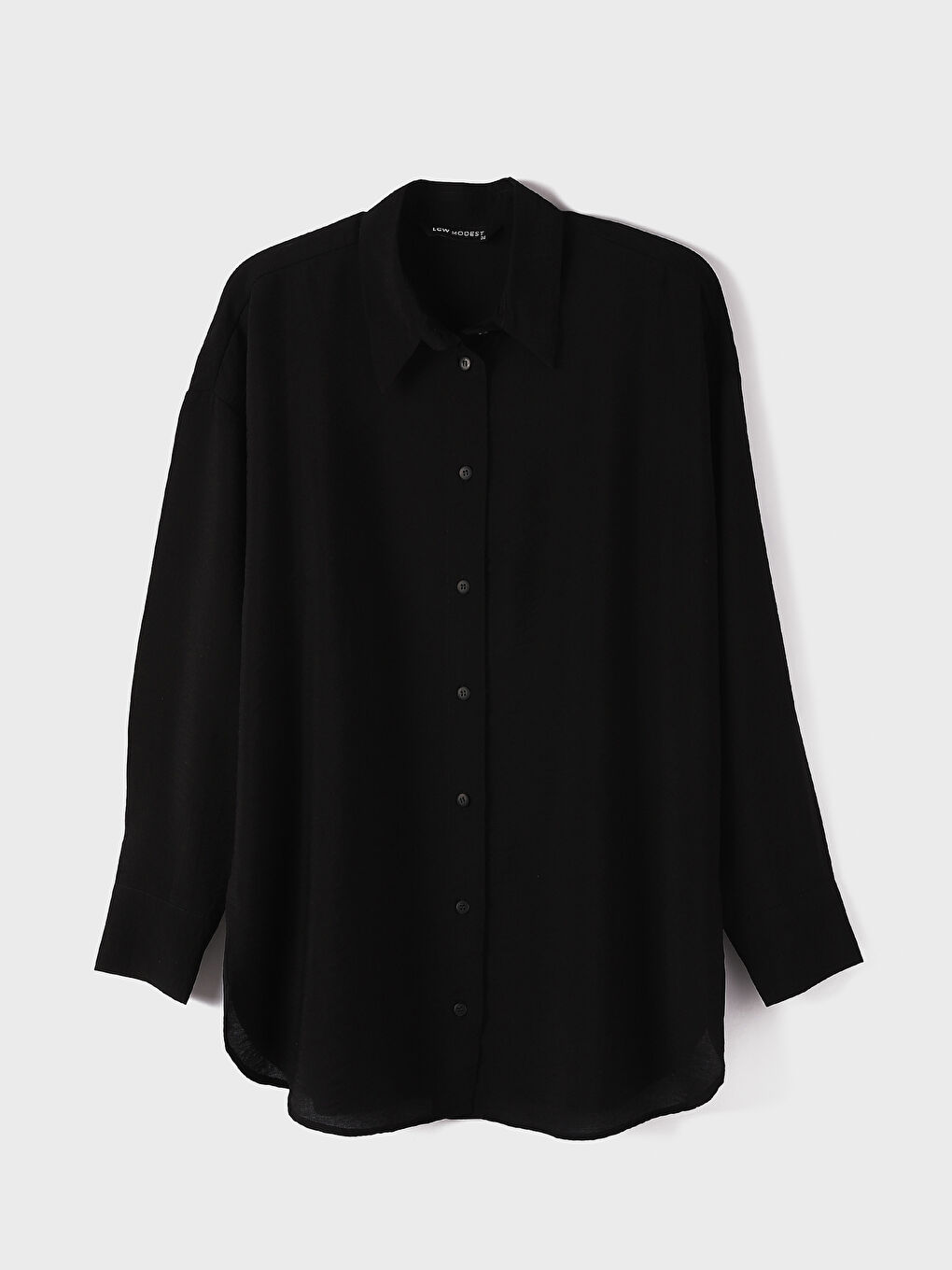 Plain Oversize Women's Shirt Tunic