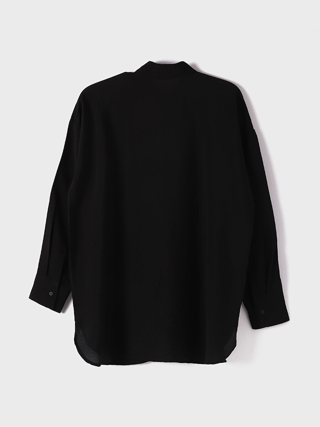 Plain Oversize Women's Shirt Tunic-2