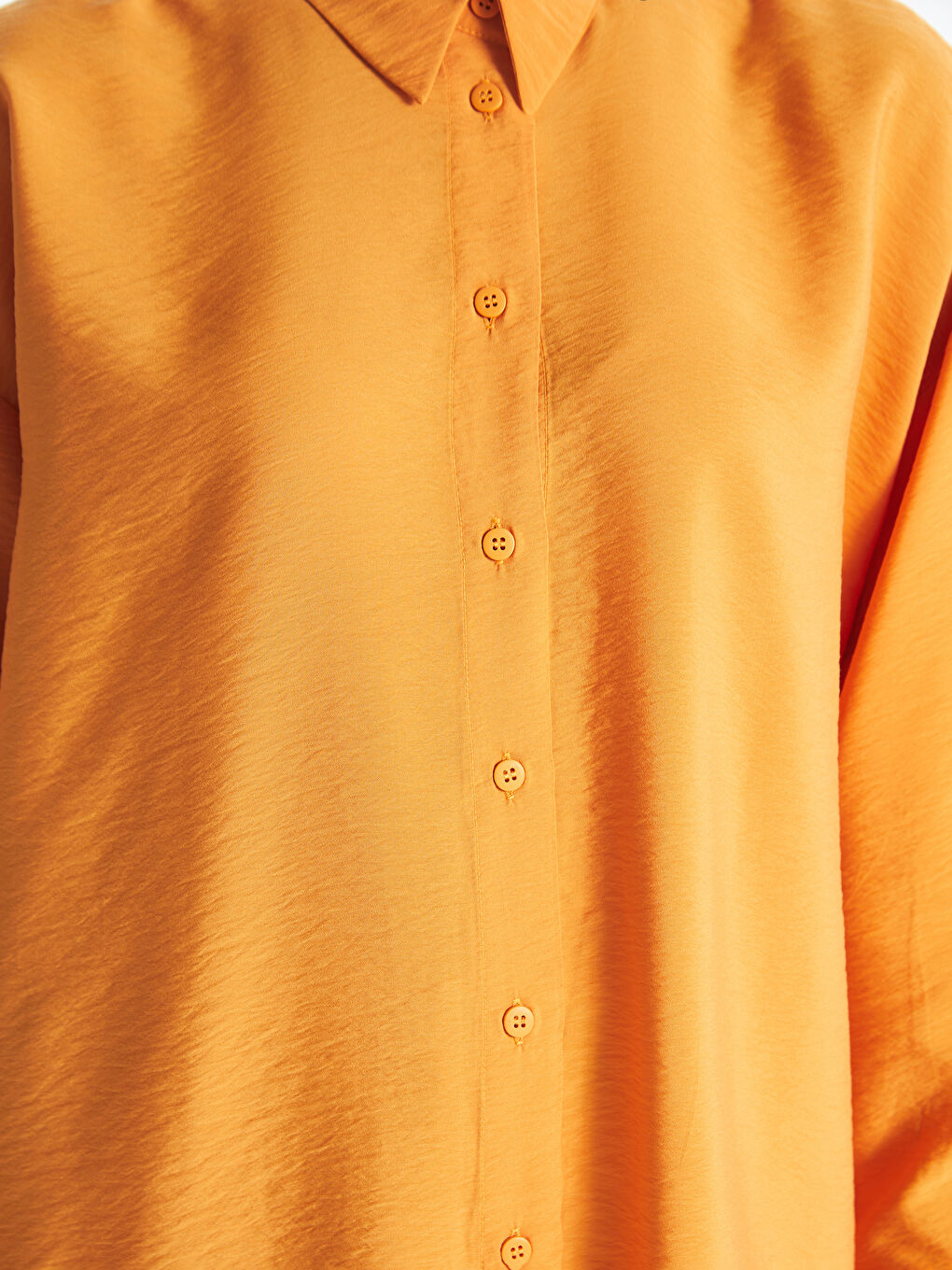 تونيك قميص سادة واسع للسيدات-3