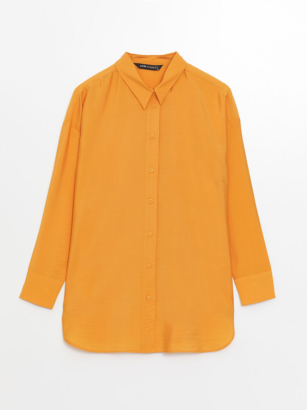 تونيك قميص سادة واسع للسيدات-5