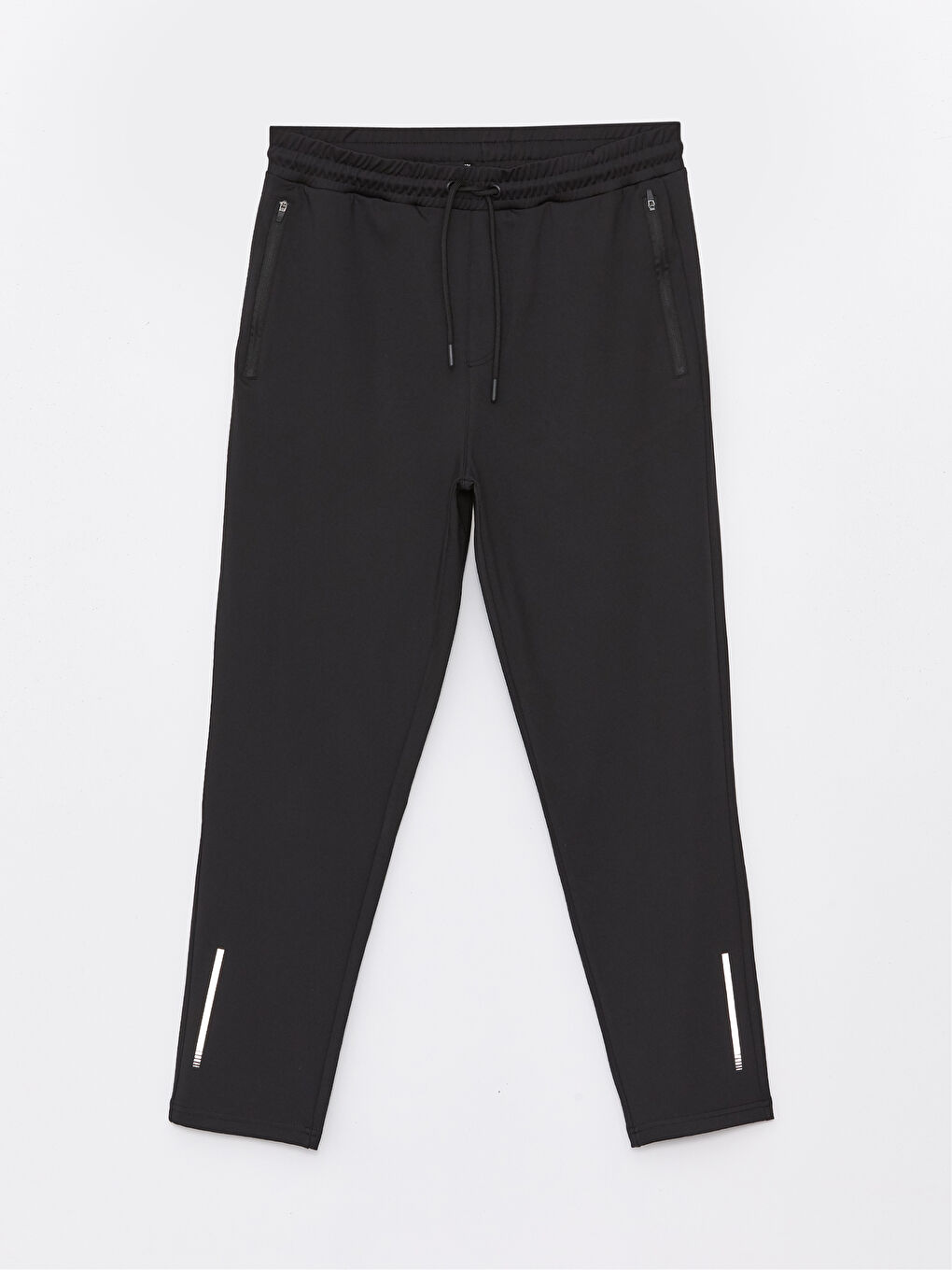 Siyah Slim Fit Erkek Eşofman Altı-5