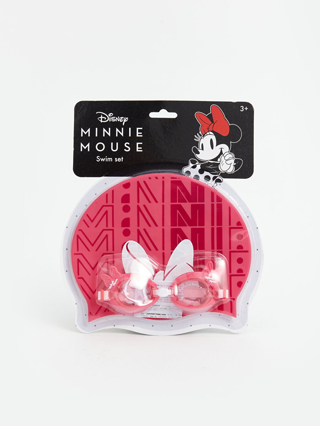 LCW ACCESSORIES Karışık Minnie Mouse Baskılı Kız Çocuk Bone ve Gözlük