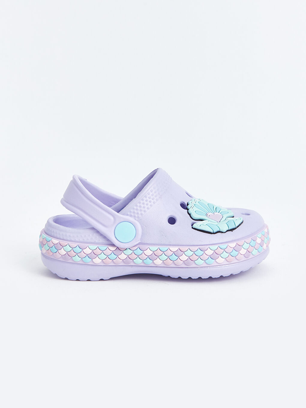 Пляжные сандалии с принтом для малышек девочек-1