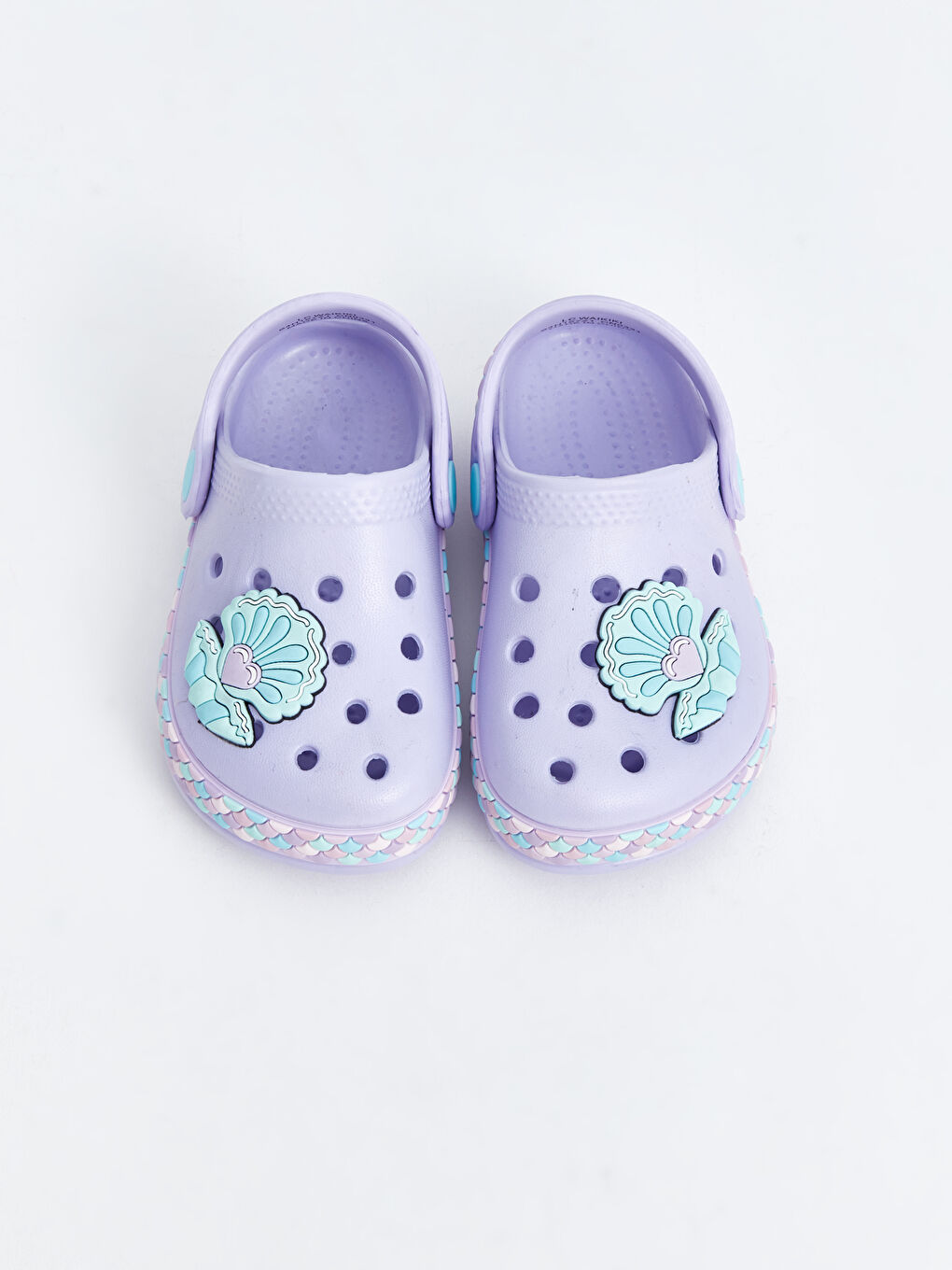 Пляжные сандалии с принтом для малышек девочек-2