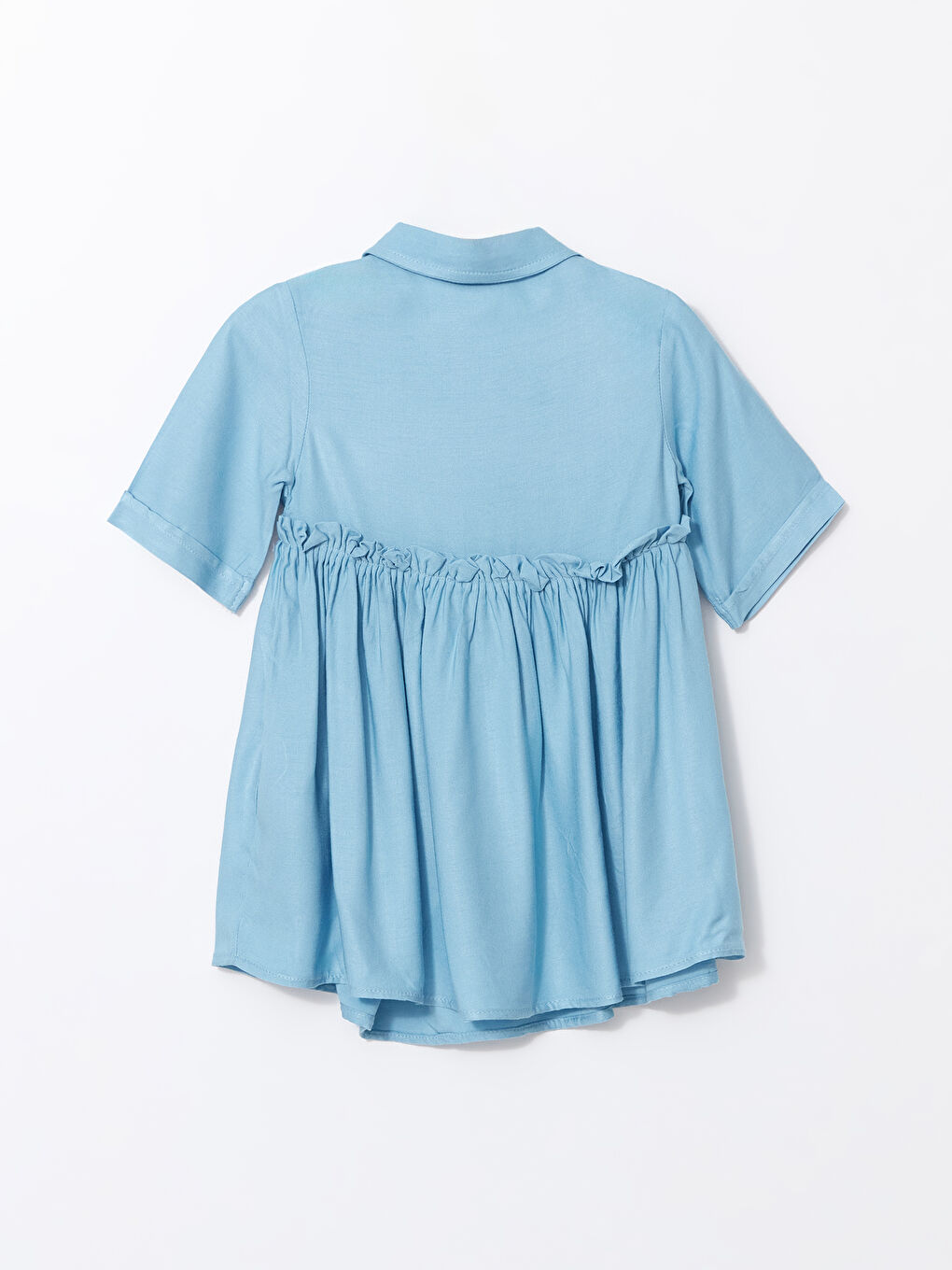 Collared Neck Twill Baby Girls' Dress -S4H185Z1-GFK