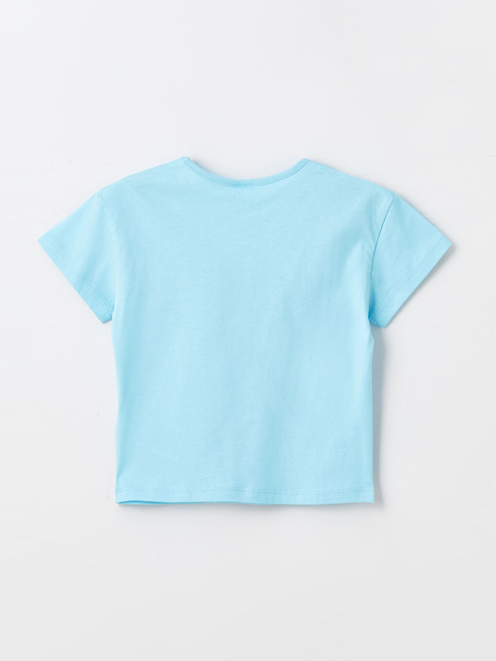 Crew Neck Printed Short Sleeve Baby Girl T-Shirt, Pack of 2 -S4H187Z1-QWT