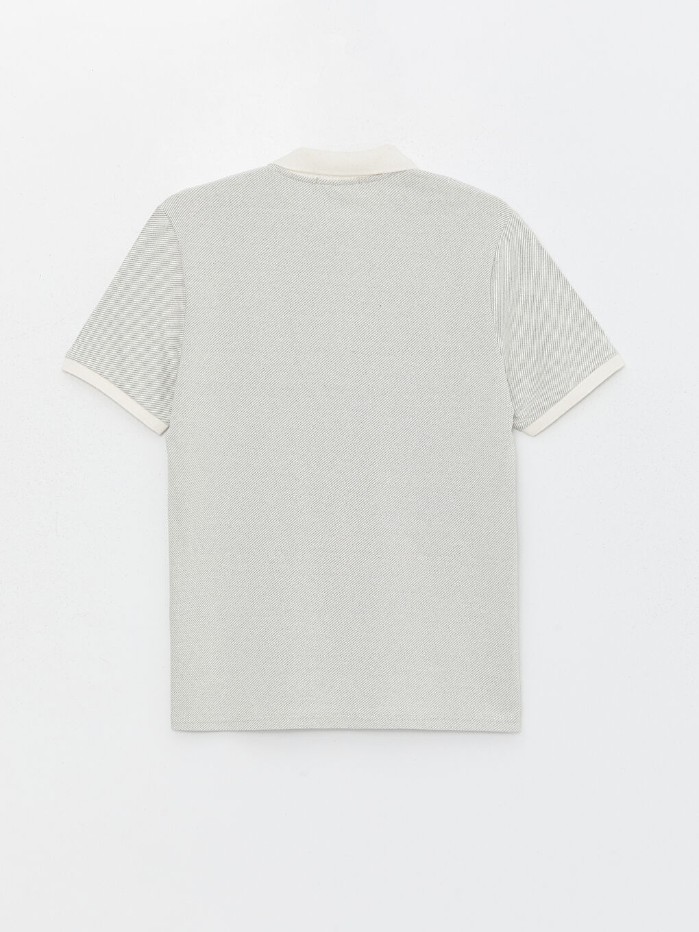 Polo Neck Short Sleeve Pique Men's T-Shirt-6