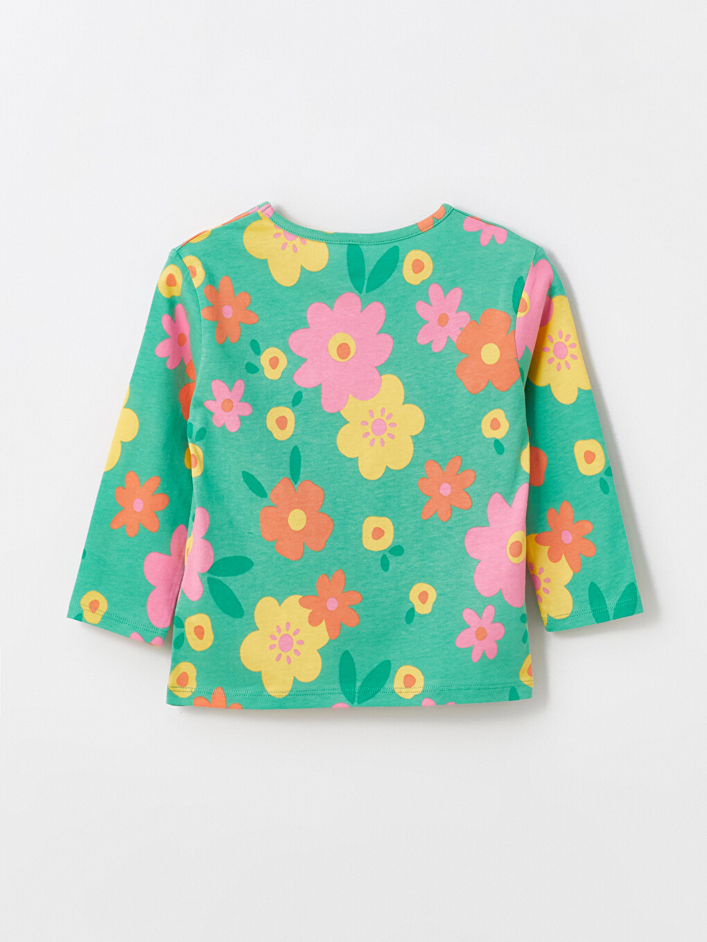Crew Neck Long Sleeve Baby Girls' T-Shirt 2 Pack-3