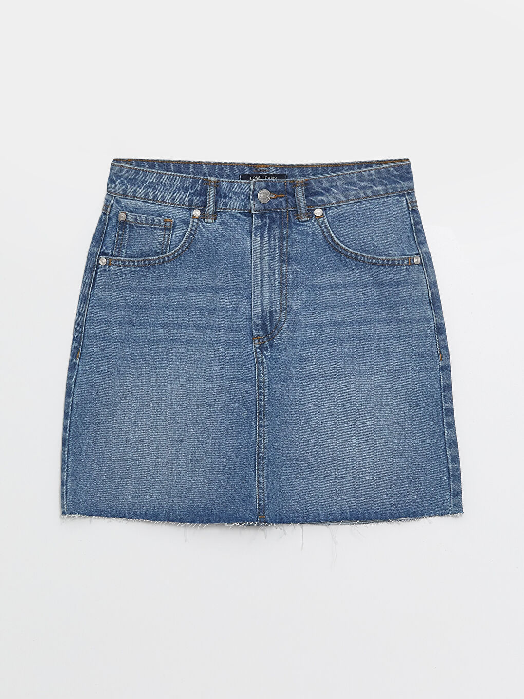 LCW Vision Regular Fit Women's Denim Skirt -S4H400Z8-507
