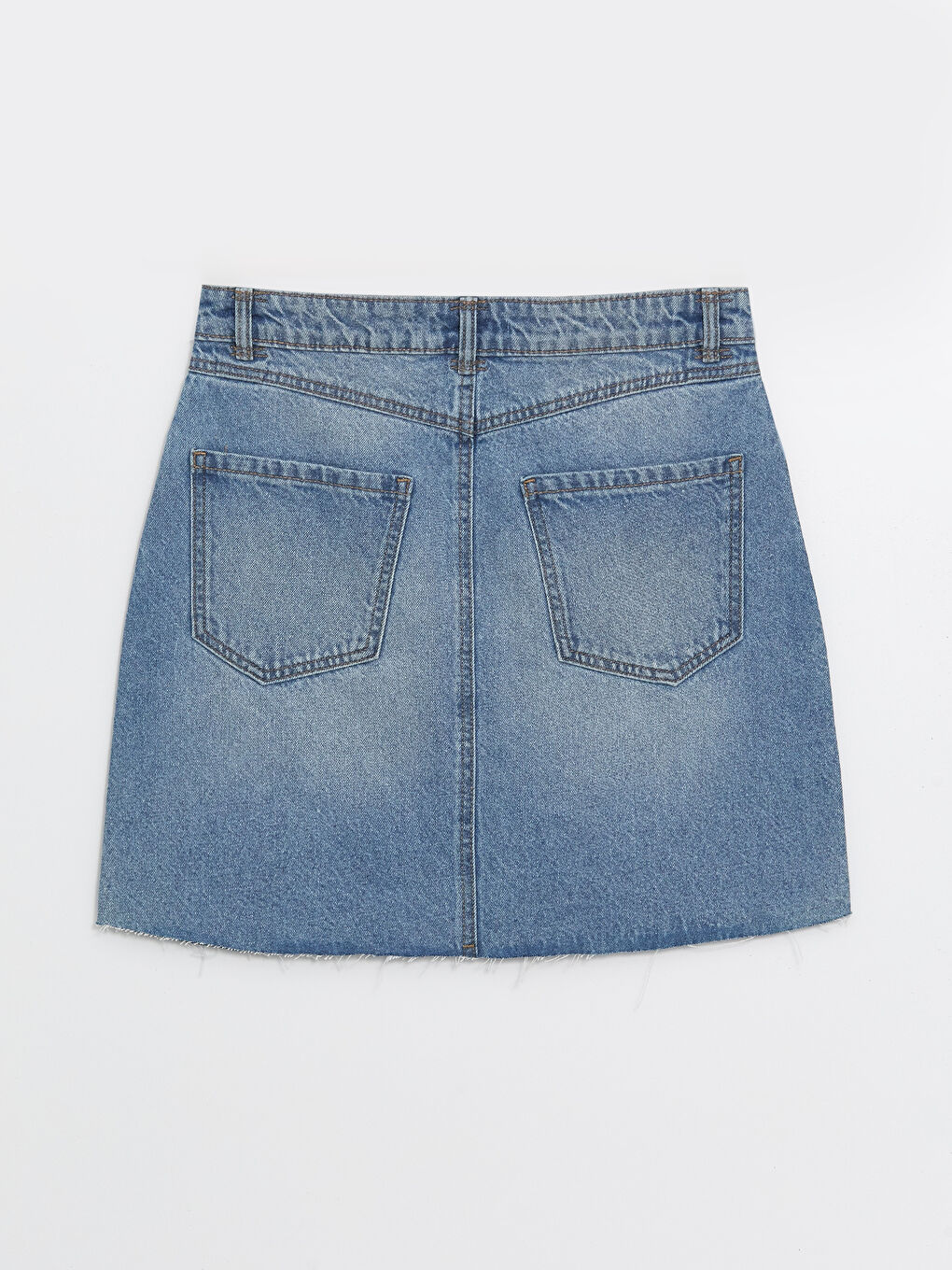 Regular Fit Women's Denim Skirt -S4H405Z8-507
