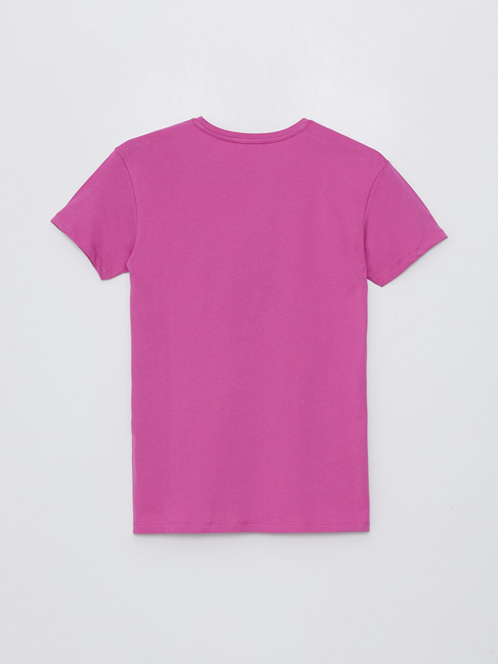 T-shirt à manches courtes imprimé à col rond pour femmes-6