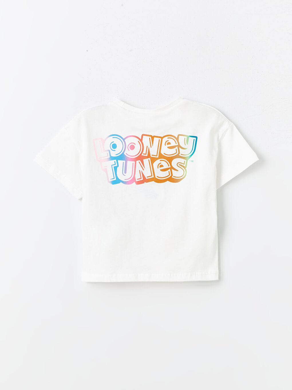 Crew Neck Bugs Bunny Printed Baby Girl T-Shirt and Shorts Set of 2 -S4H468Z1-R9J