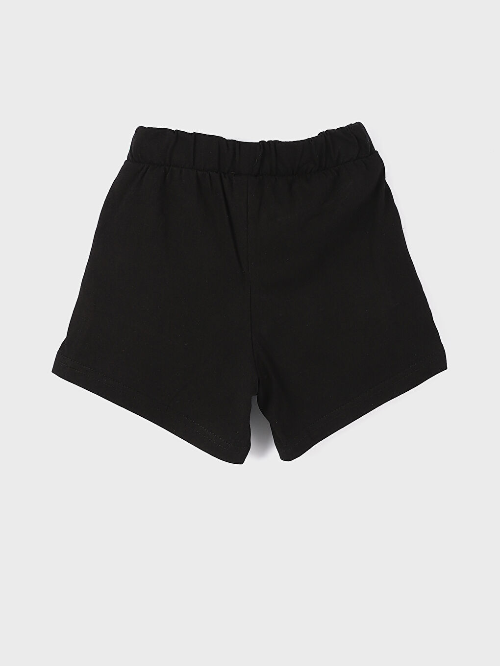 شورت بنات مطبوع بخصر مرن-1