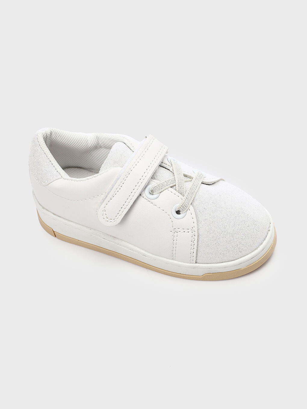 سنيكرز للبنات الرضع بأربطة وجزمة بشريط لاصق-1