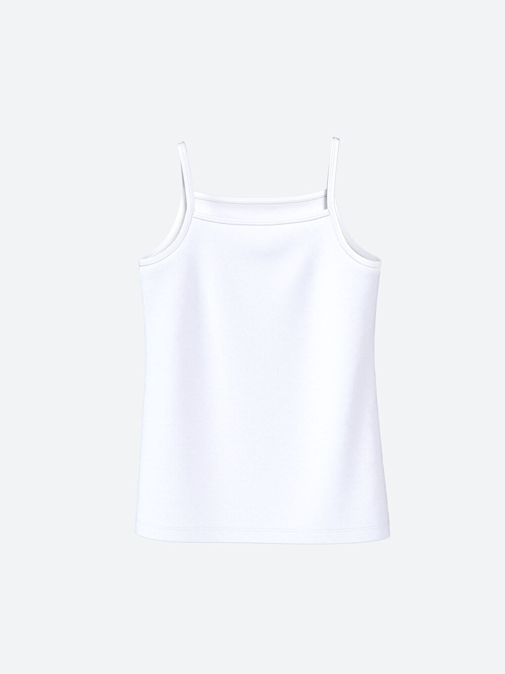 Square Collar Girls' Vest 2 Pack -S4H582Z4-FTG