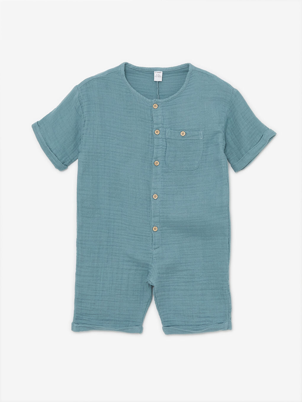 جمبسوت أولاد رضع برقبة دائرية وكم قصير