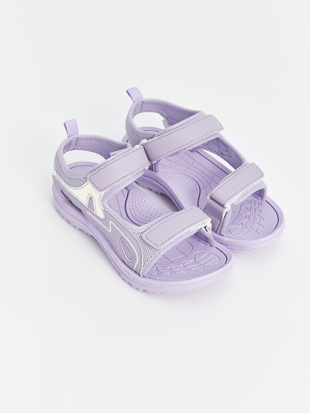 Printed Hook and Loop Girls' Sandals -S4H588Z4-SDD