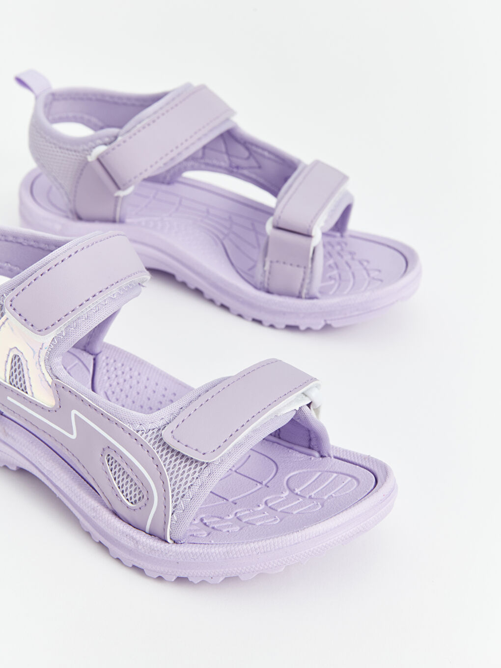 Printed Hook and Loop Girls' Sandals -S4H588Z4-SDD