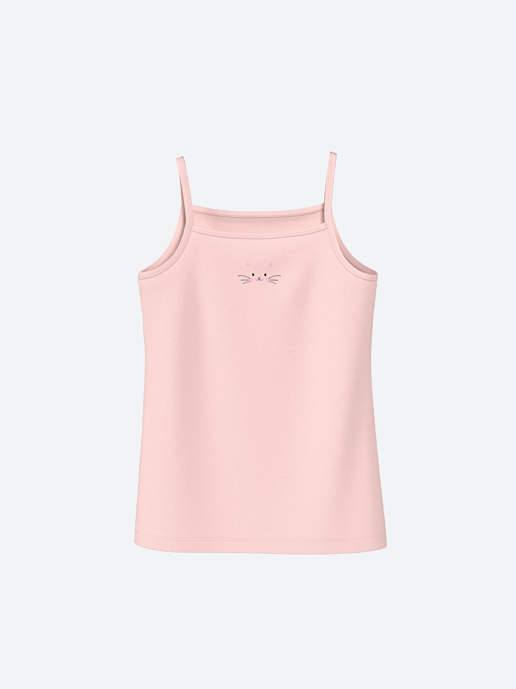 Square Collar Girls' Vest 2 Pack-1