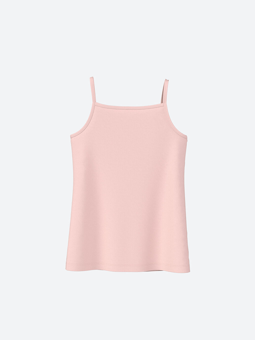 Square Collar Girls' Vest 2 Pack-3