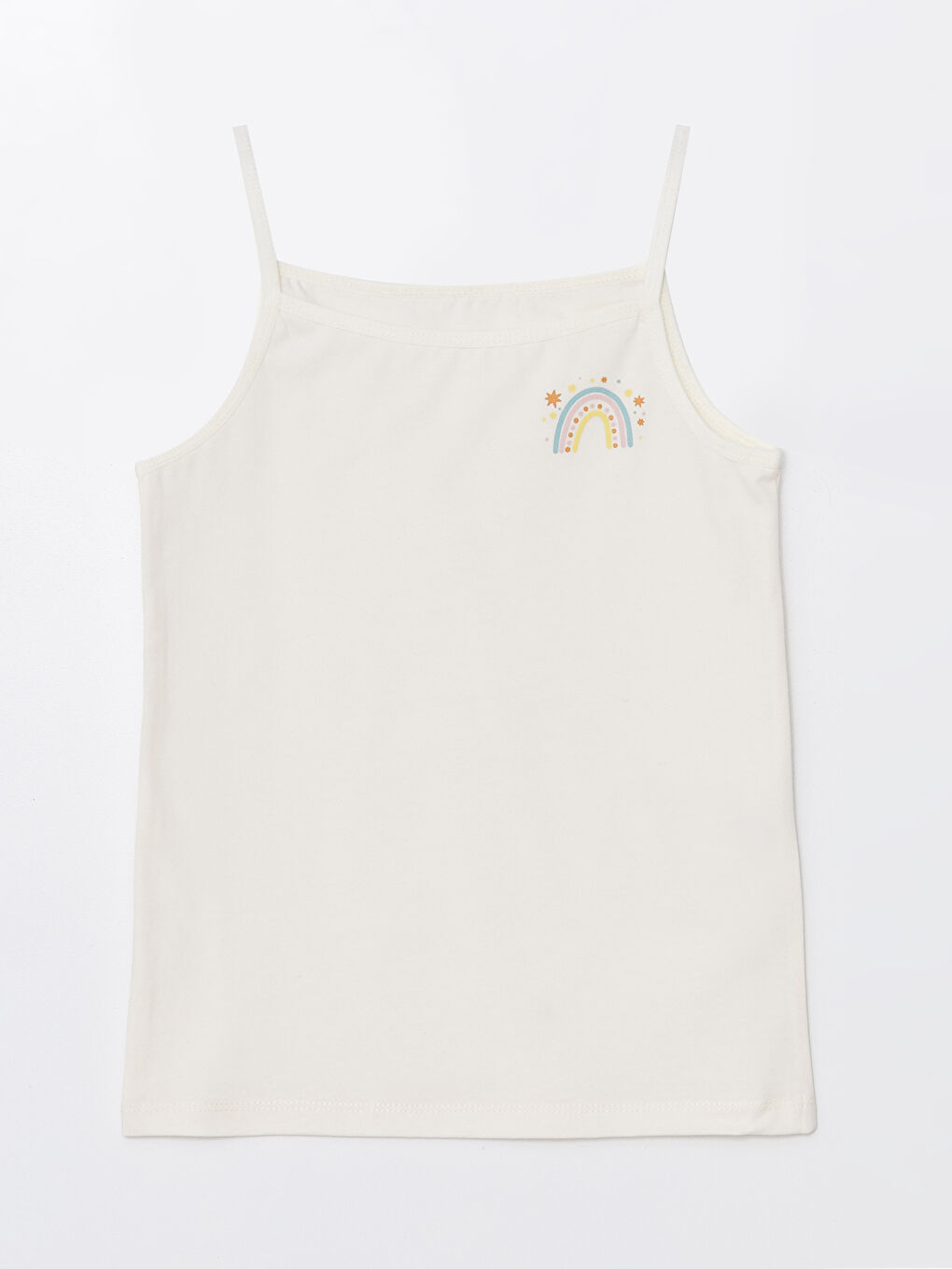 Square Collar Girls' Vest 2 Pack -S4H647Z4-FDW
