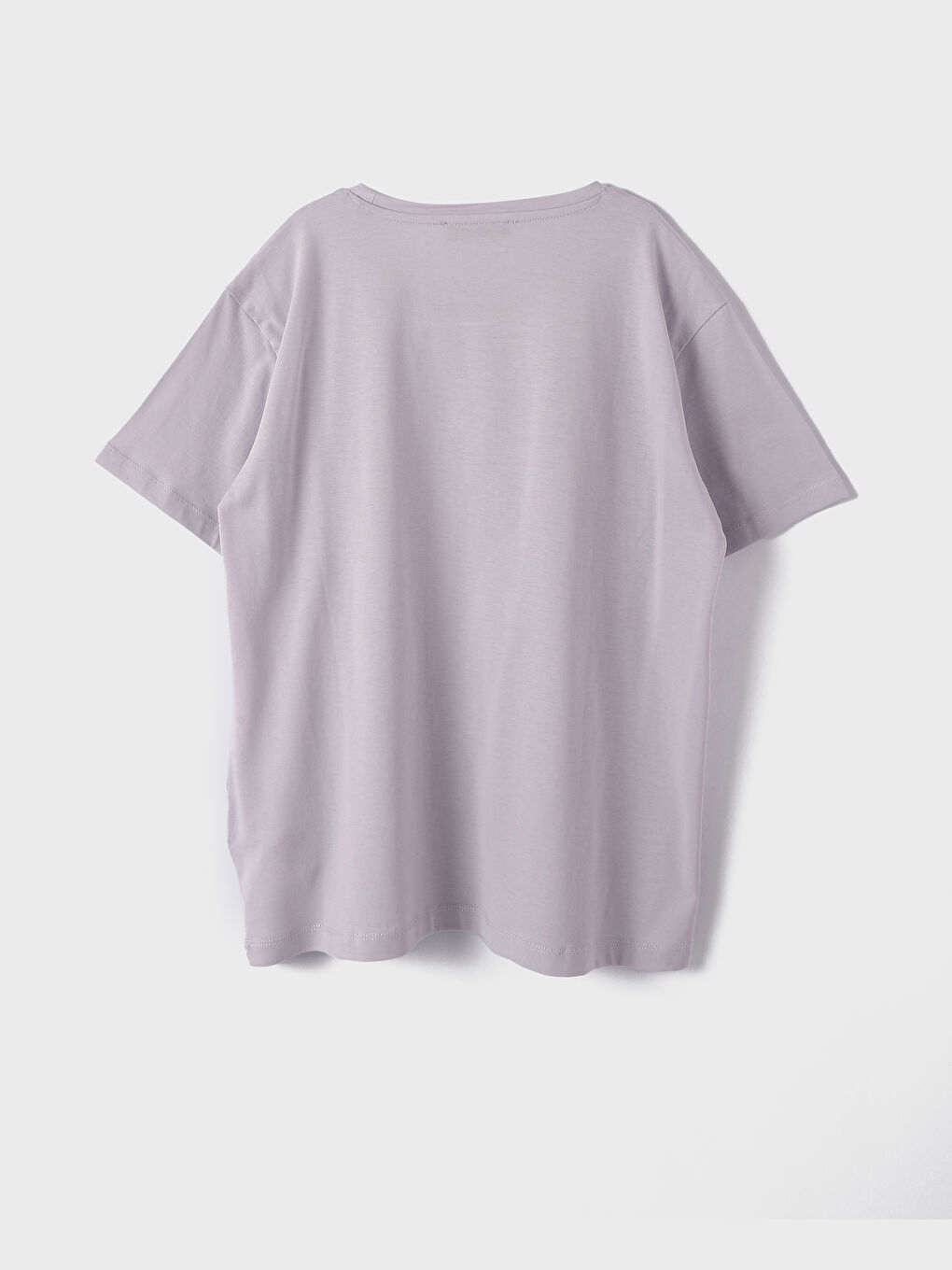 Crew Neck Short Sleeve Printed Women's T-Shirt-3