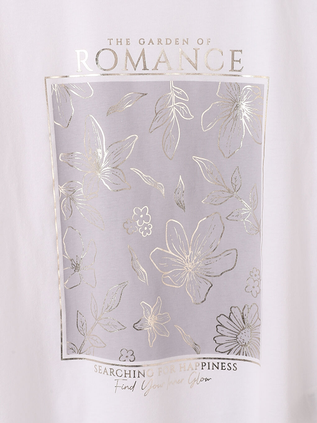 Crew Neck Short Sleeve Printed Women's T-Shirt-3