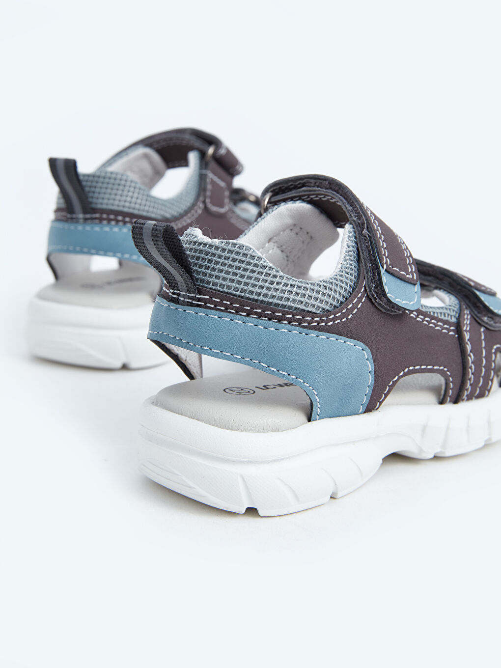 Baby Boy Sandals with Velcro -S4H702Z1-DBQ