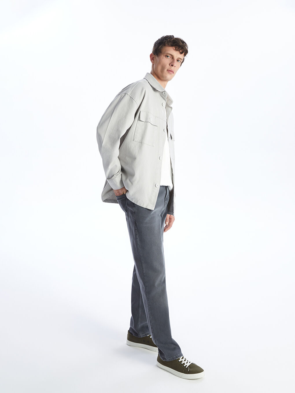 LCW Jeans 779 Regular Fit Men's Jeans -S4H729Z8-GRD