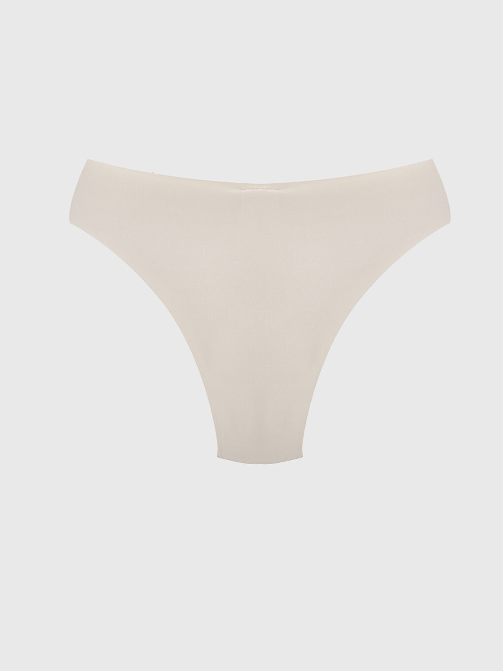 Pembe Düz Lazer Kesim Brazilian Külot-1