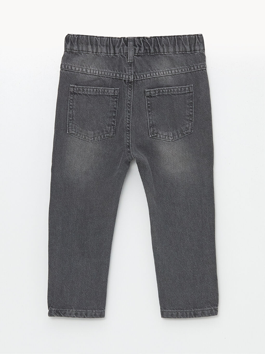 LCW ECO Açık Gri Basic Erkek Bebek Jean Pantolon - 1