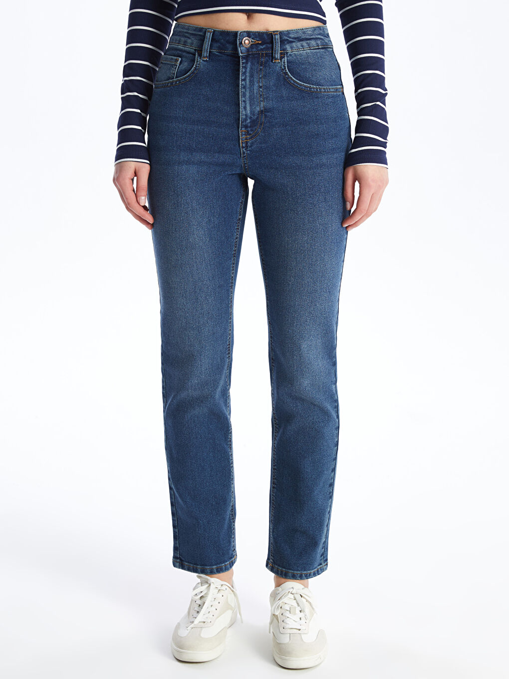 LCW Jeans Straight Fit Women's Jeans -S4HA44Z8-309