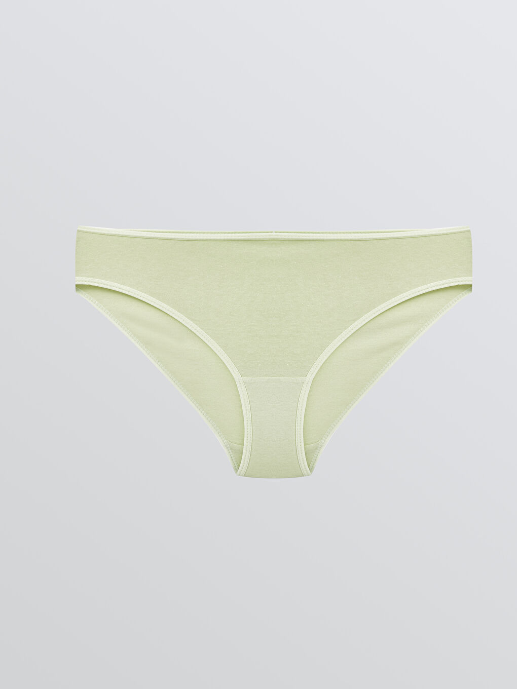 Yeşil Düz Bikini Külot