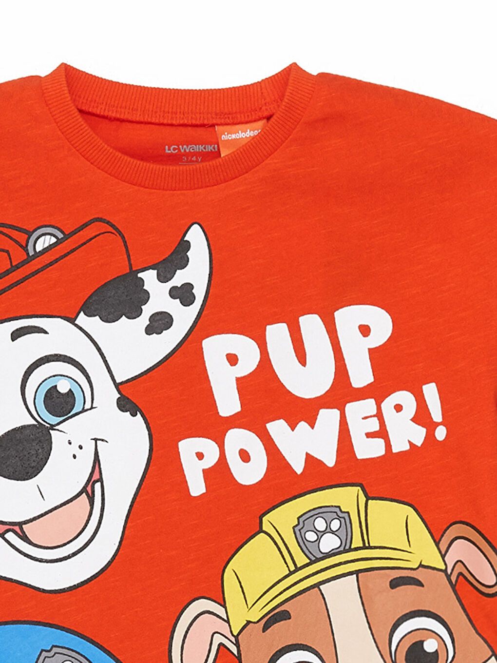 Crew Neck Paw Patrol Printed Baby Boy T-Shirt and Shorts Set of 2 -S4HB27Z1-GRM