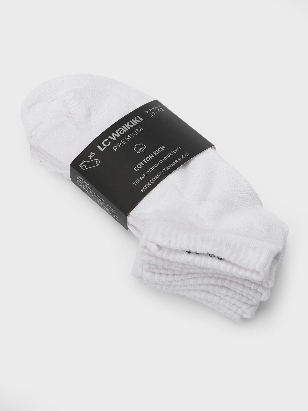 Men's Sneaker Socks 5 Pack-1