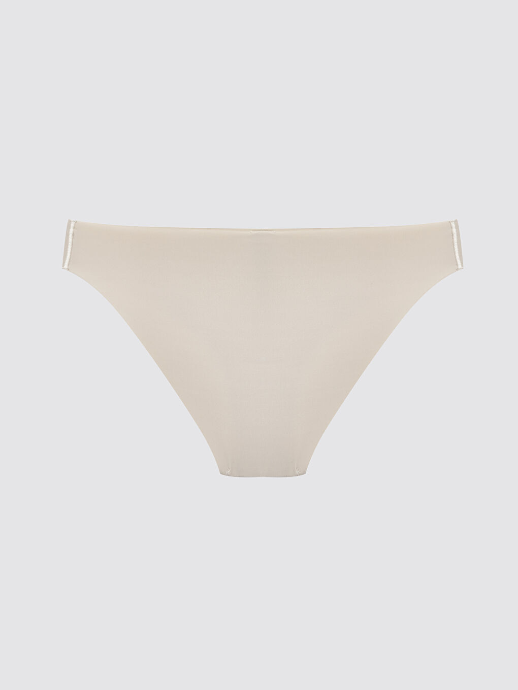 Bej Düz Hipster Külot-3