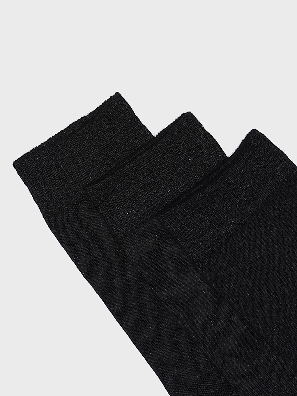 جوارب الكاحل سادة للرجال ٧ عبوات-2