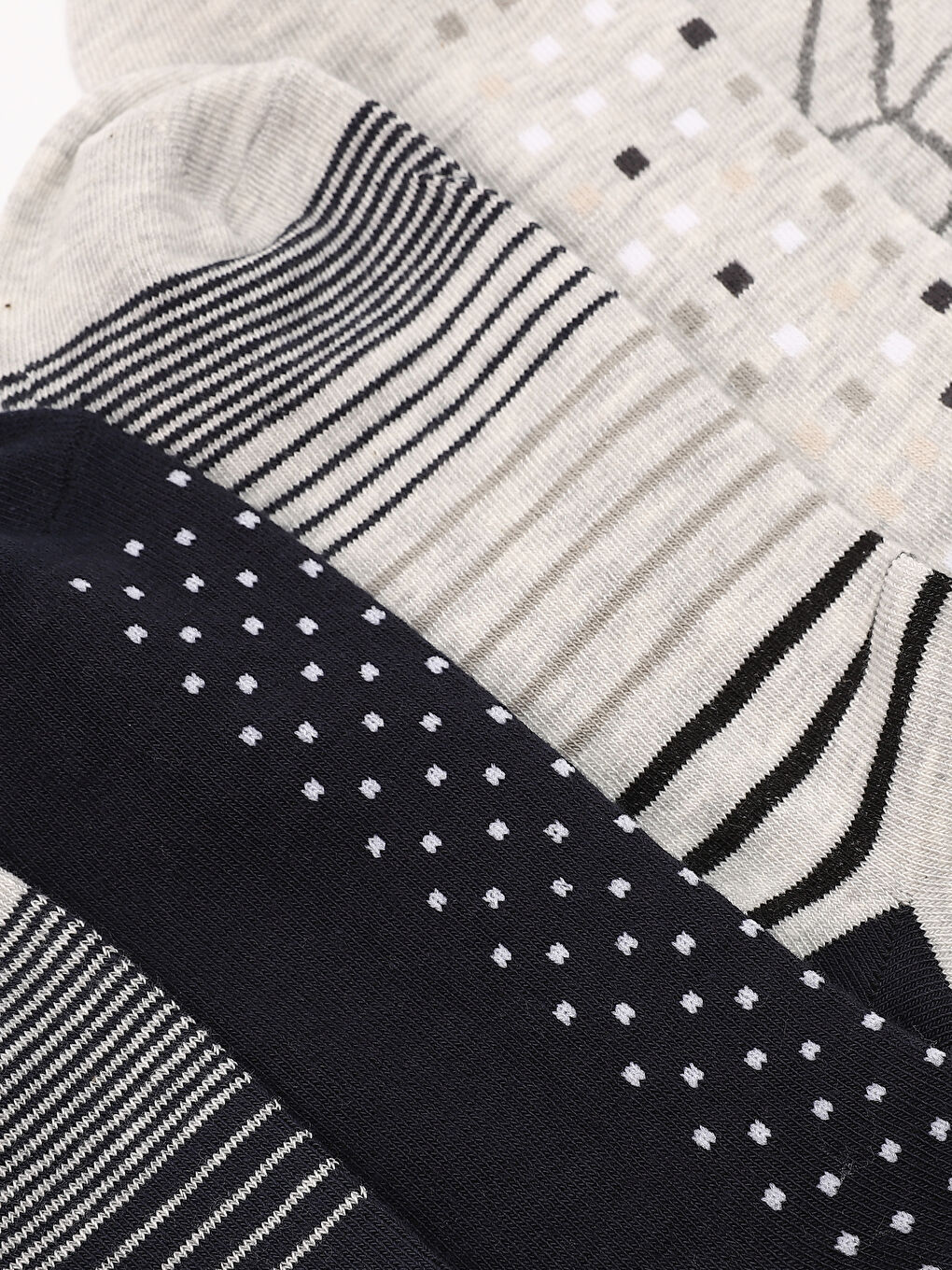 Patterned Men's Trainer Socks 5 Pack-3