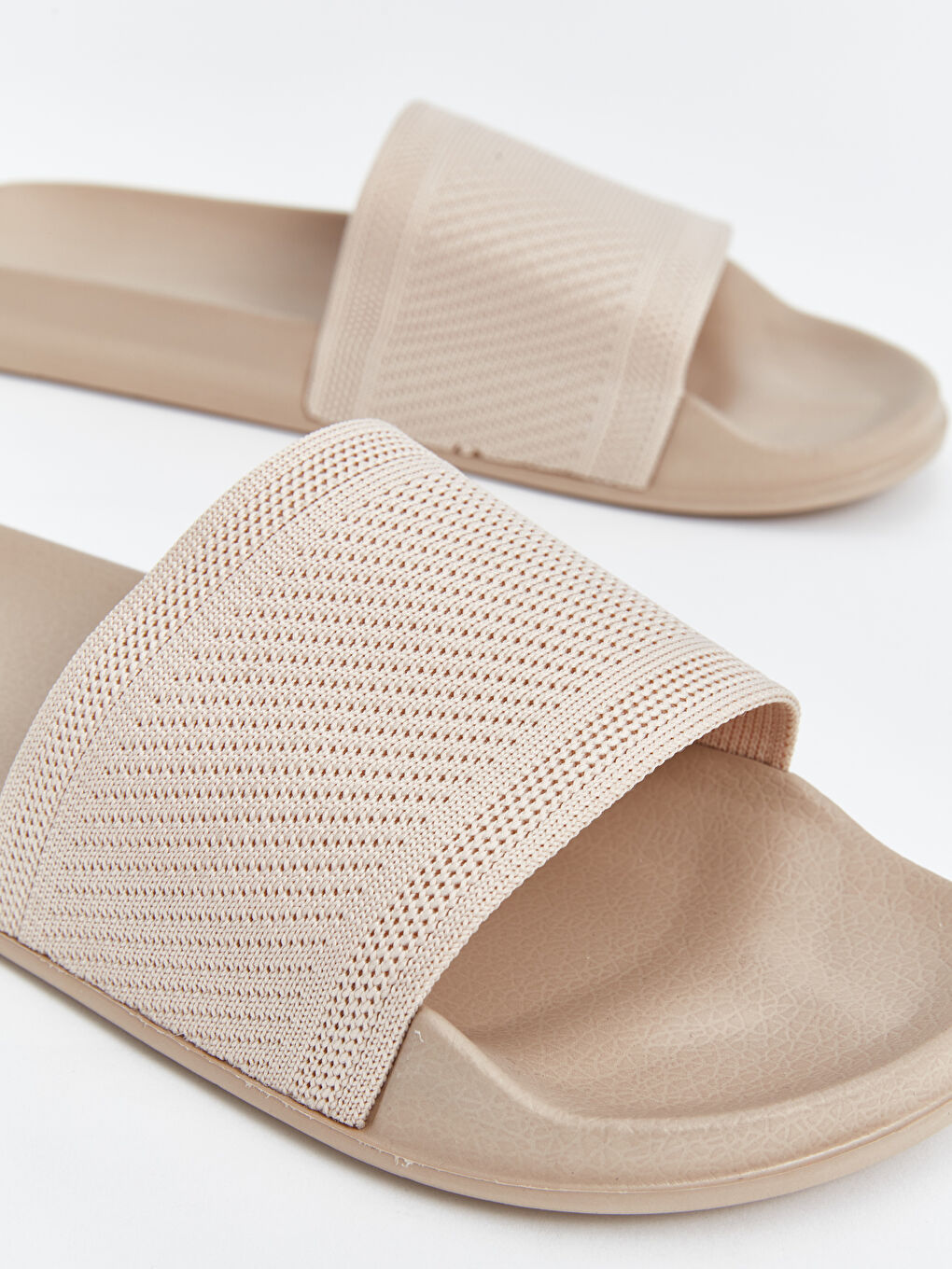 Diapositive à bride unique à motifs pour Femmes-2