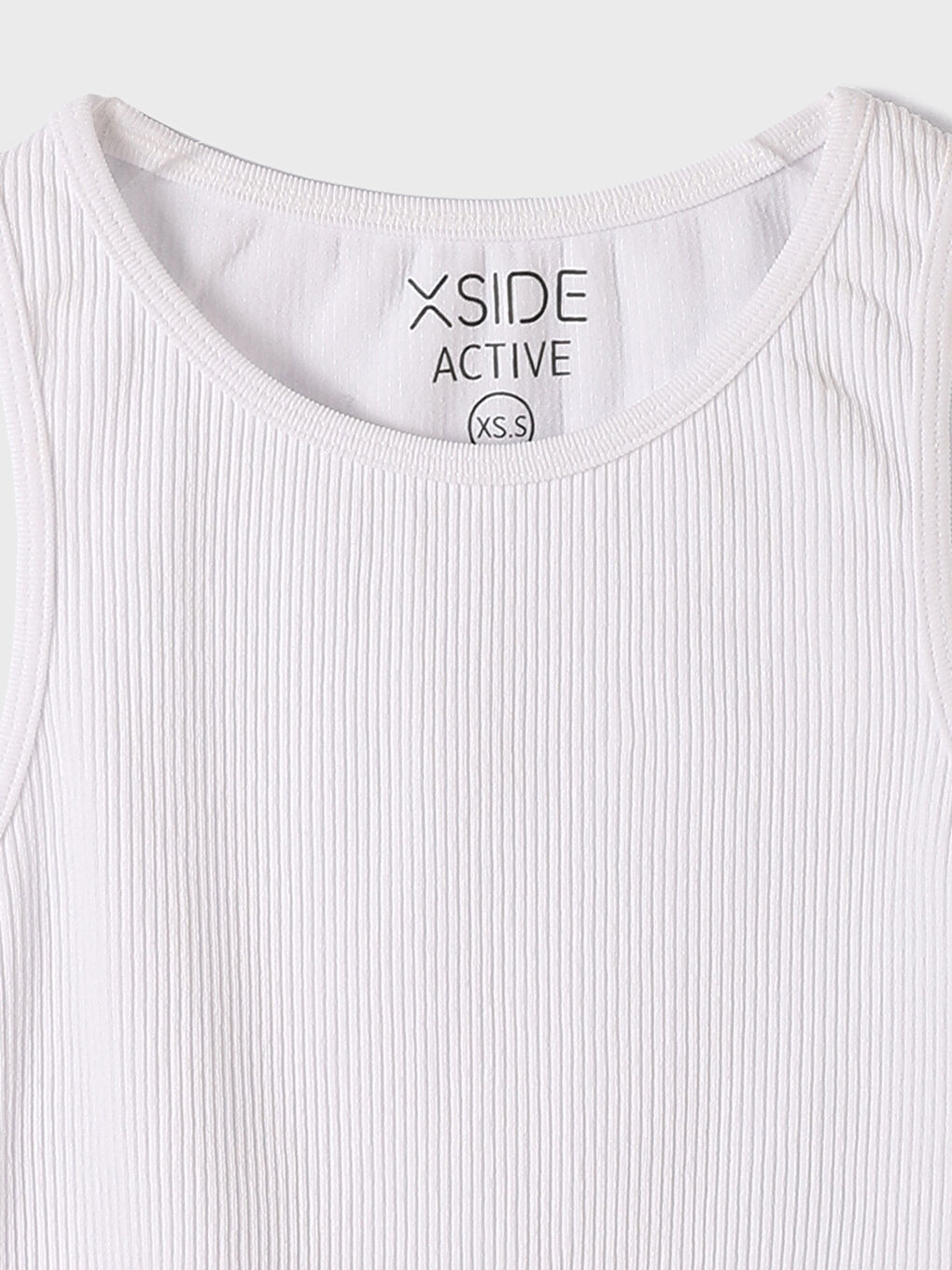 حمالة صدر رياضية وصدرية رياضية سادة بدون خياطة بياقة دائرية للسيدات-2