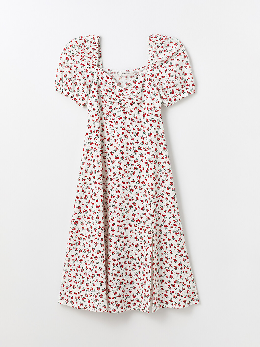 Robe Business Femme Comma, Taille 32 Bleu Floral - Coton, Manches Courtes, Occasion Très Bon état