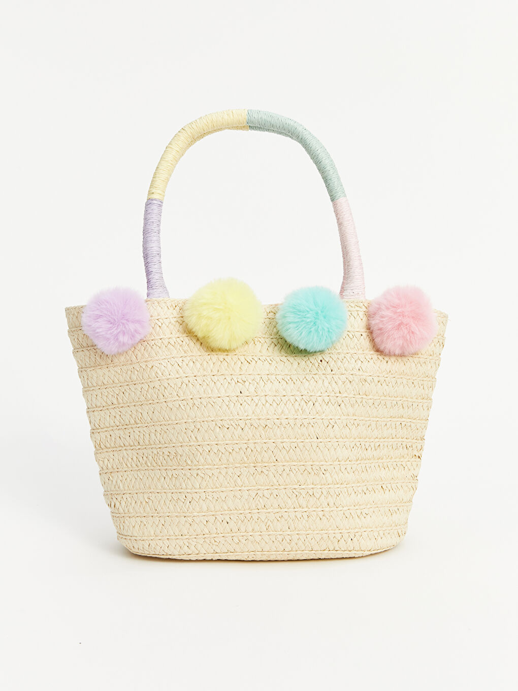 Girl's Straw Handbag -S4HG36Z4-R81