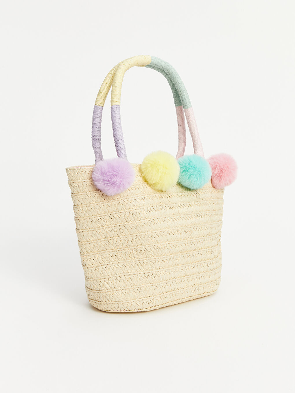 Girl's Straw Handbag -S4HG36Z4-R81