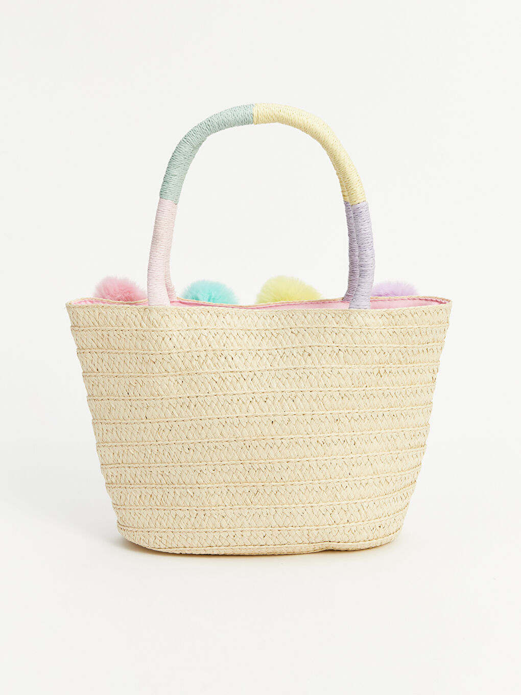 Girl's Straw Handbag -S4HG36Z4-R81