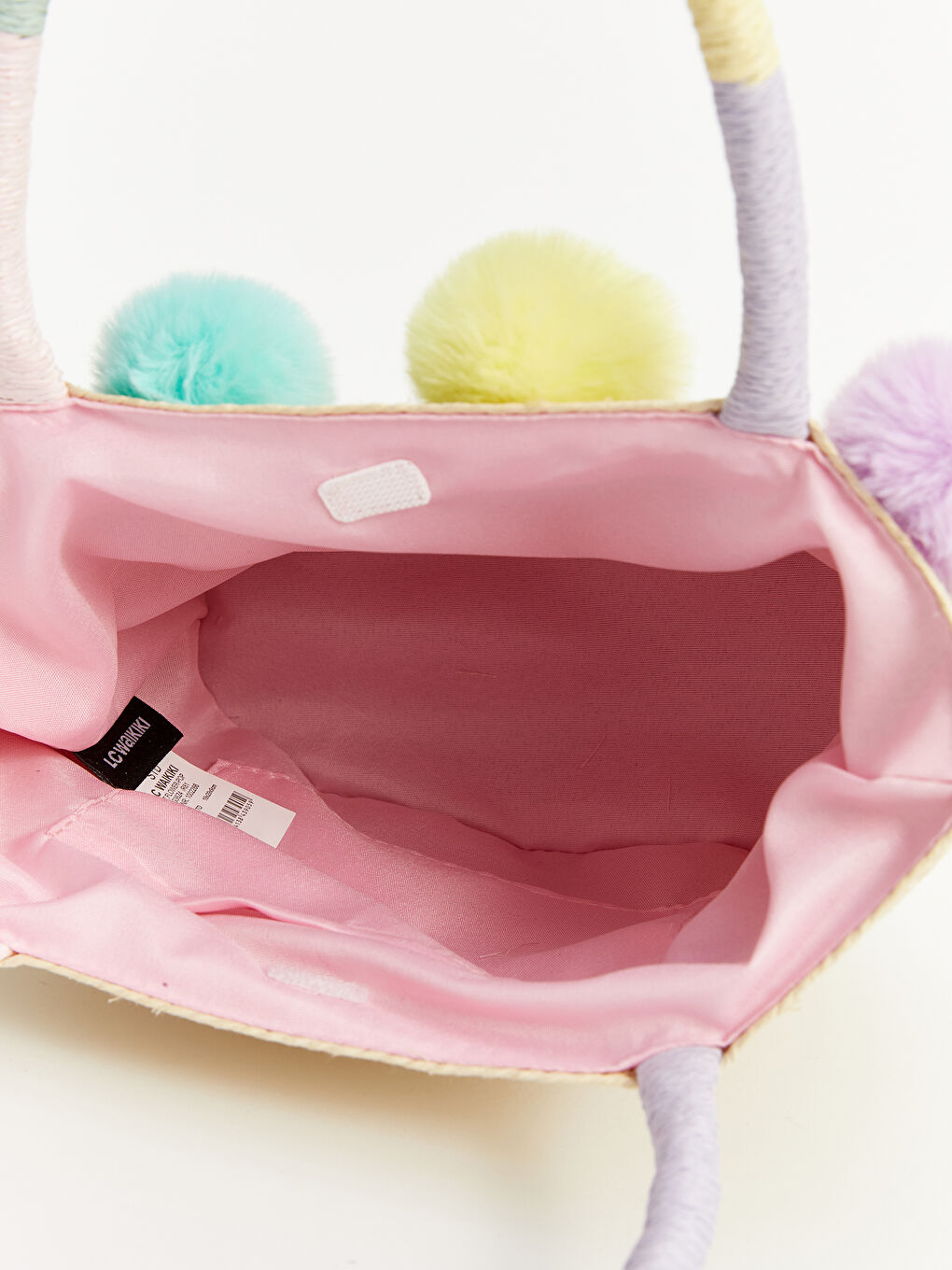 Girl's Straw Handbag -S4HG36Z4-R81