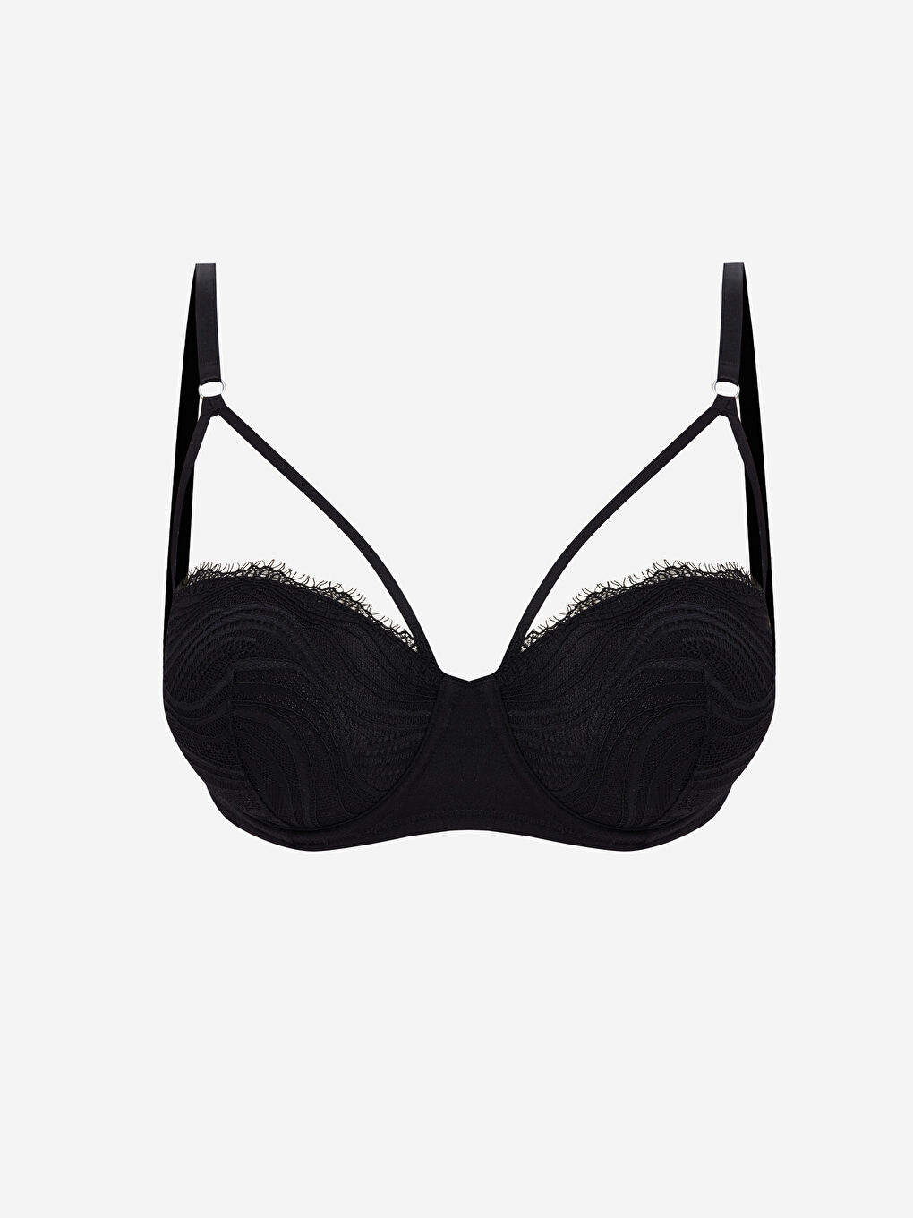 Underwire Half Padded Lace Fantasy Strapless Bra -S4HG86Z8-CVL